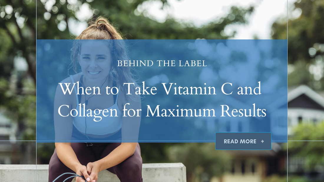 The Best Time to Take Vitamin C and Collagen for Maximum Results